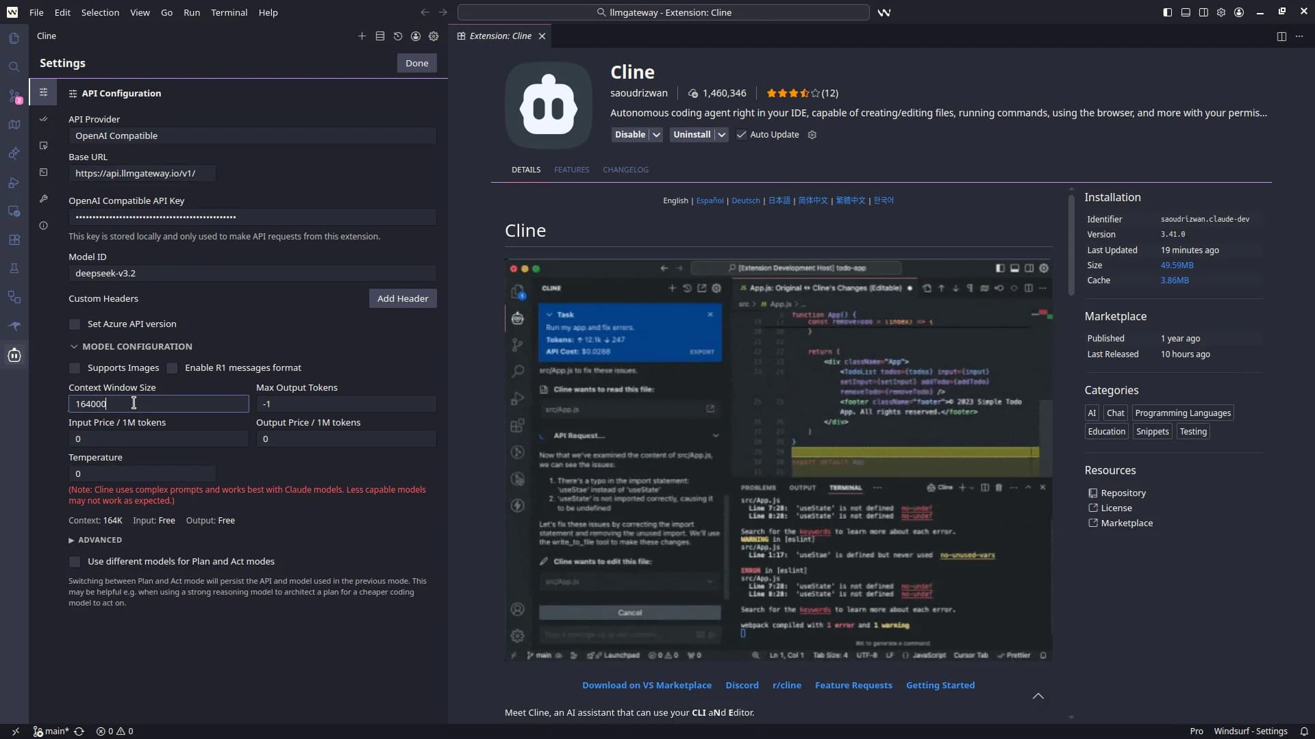 Configure API Provider