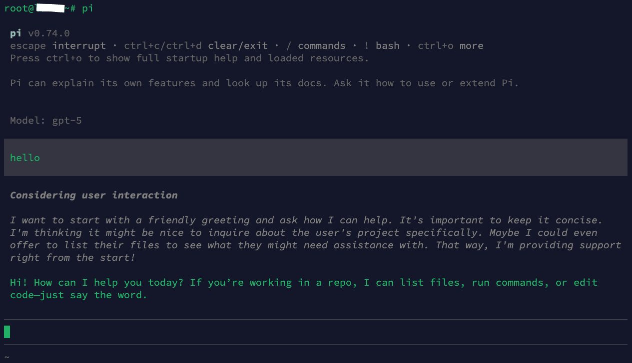 Pi Test with OffRail