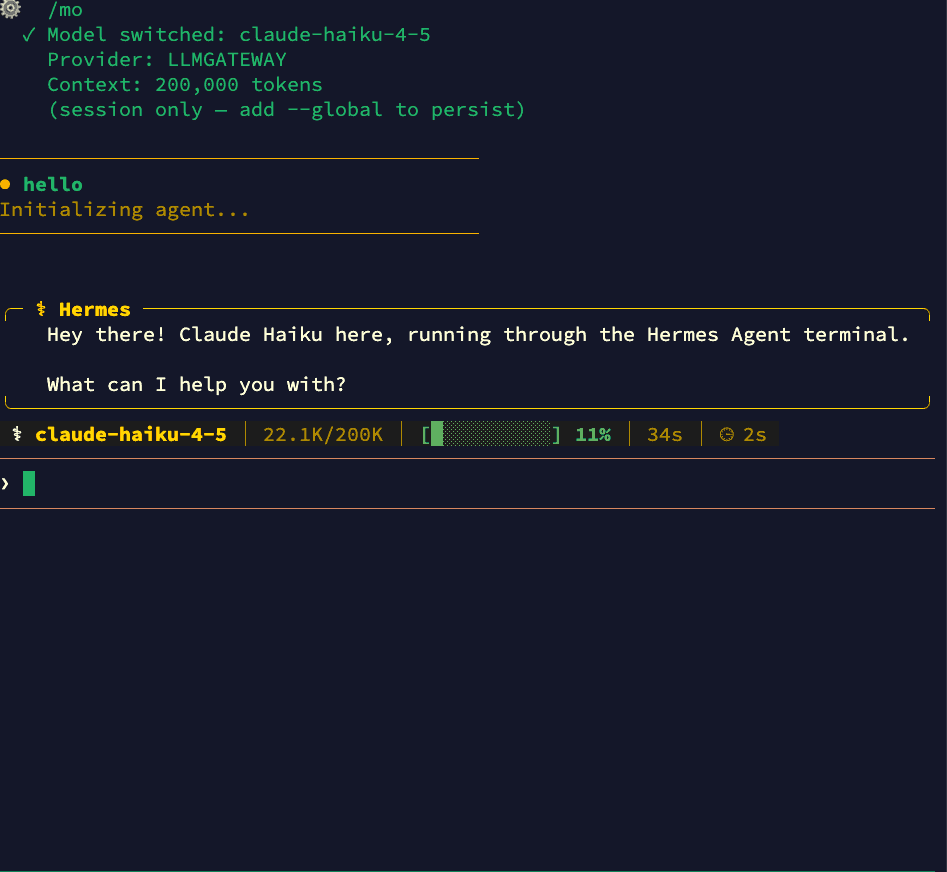 Switching to Claude Haiku via OffRail