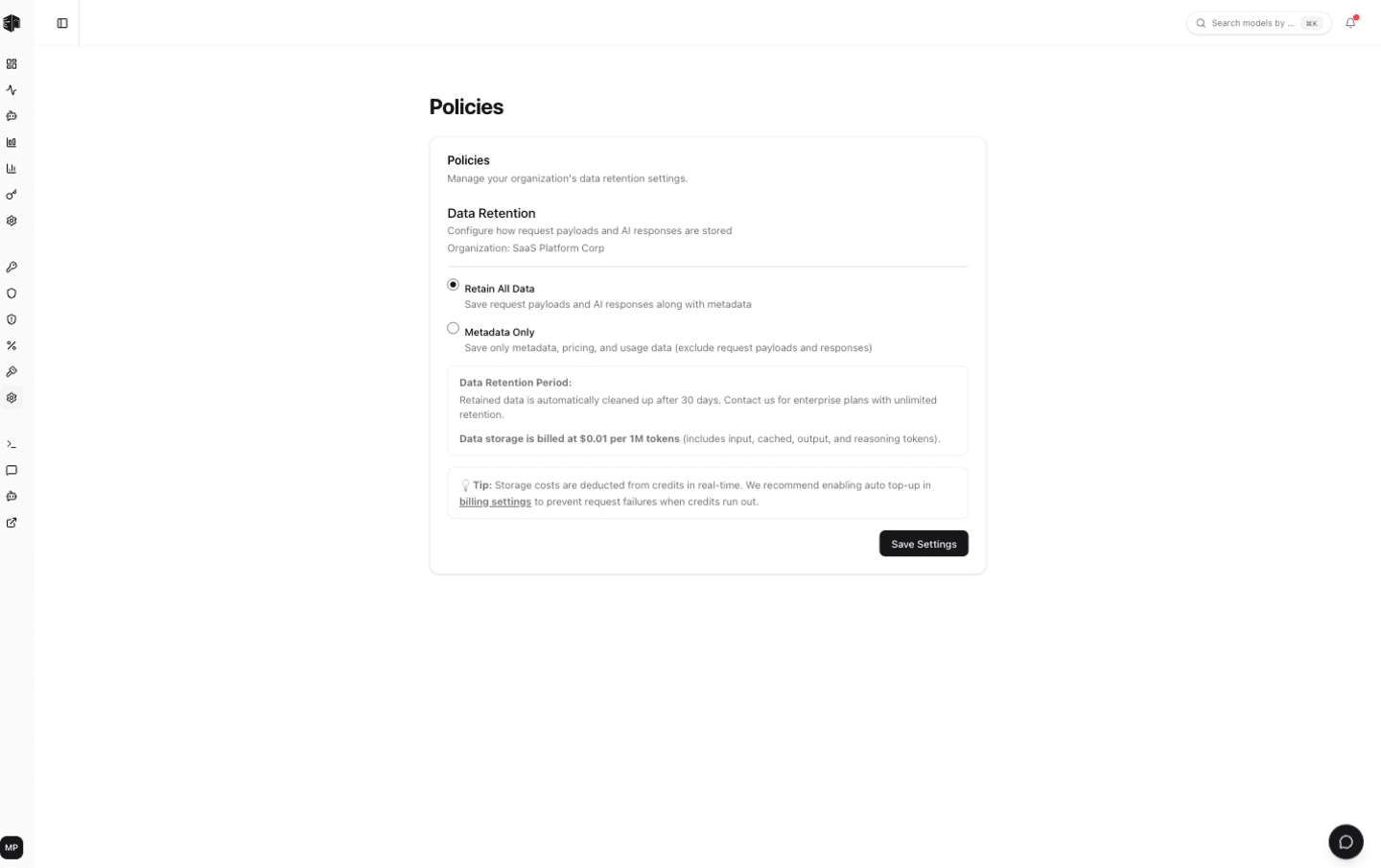 Policies